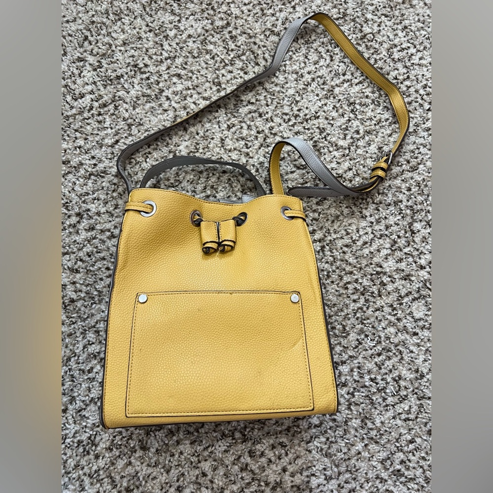 Yellow Bucket Bag